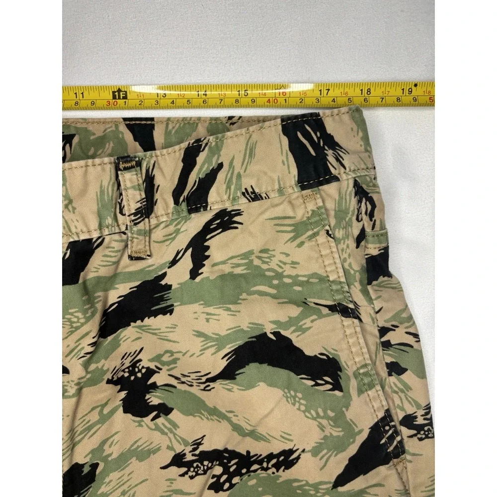 Levi's 511 Tiger Stripe Camouflage Chino Pants Men's 36x32 100% Cotton Vintage